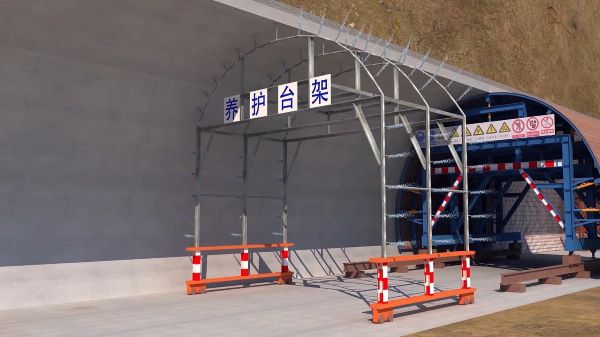 康保县隧道施工动画制作公司 - 隧道施工工艺和施工方法 - 隧道施工汇报动画视频 - bim 工程施工动画